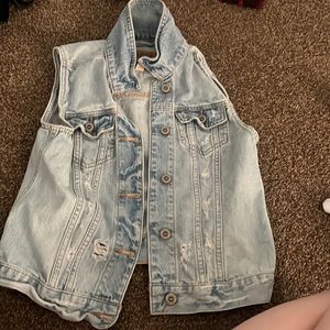 jean jacket tank